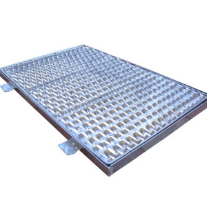 Wycieraczka ocynkowana 52x35 mała